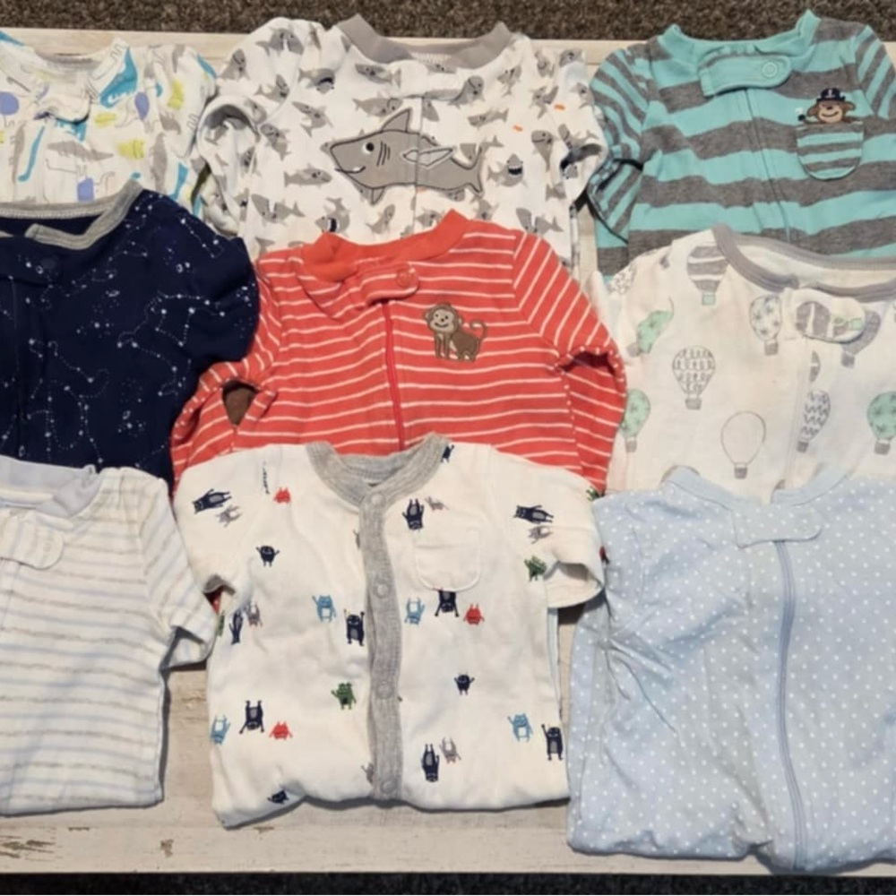 Assorted Newborn Pajamas Set